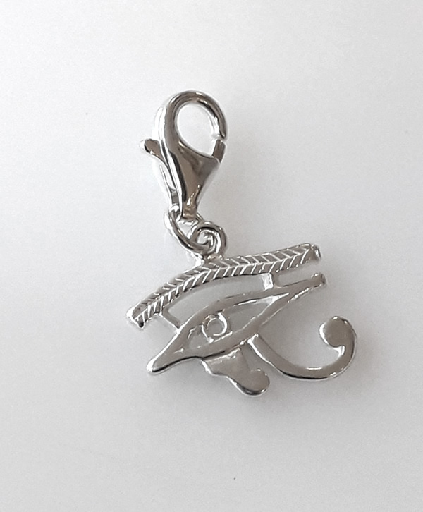 Bague Argent 925 œil D'Horus Avec Nœud De Tyrone - Neuf Avec étiquettes, 4,5g